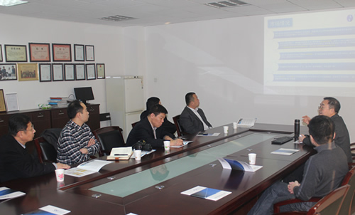 山东聊城莘县副县长贾相云先生一行到访AG百家乐光电