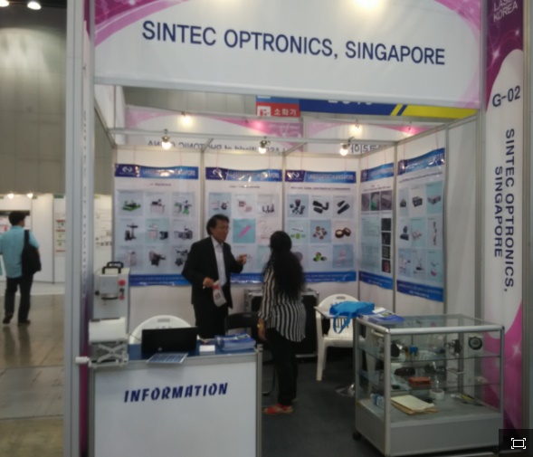 AG百家乐光电成功参展韩国Laser Korea 2016